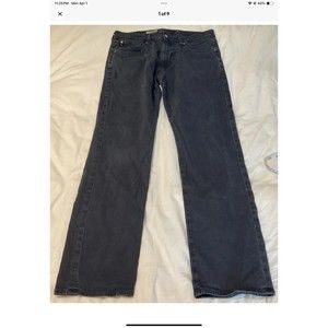 Adriano Goldschmied The Graduate Tailored Leg Mens Jeans Black Size 34x32